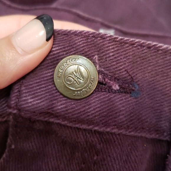 Vintage 80's Wrangler Purple "Mom" Jeans - Picture 11 of 15